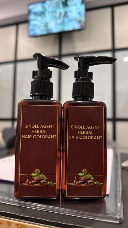 Single Agent Herbal Hair Colorant 100 ml (Pack of 2)