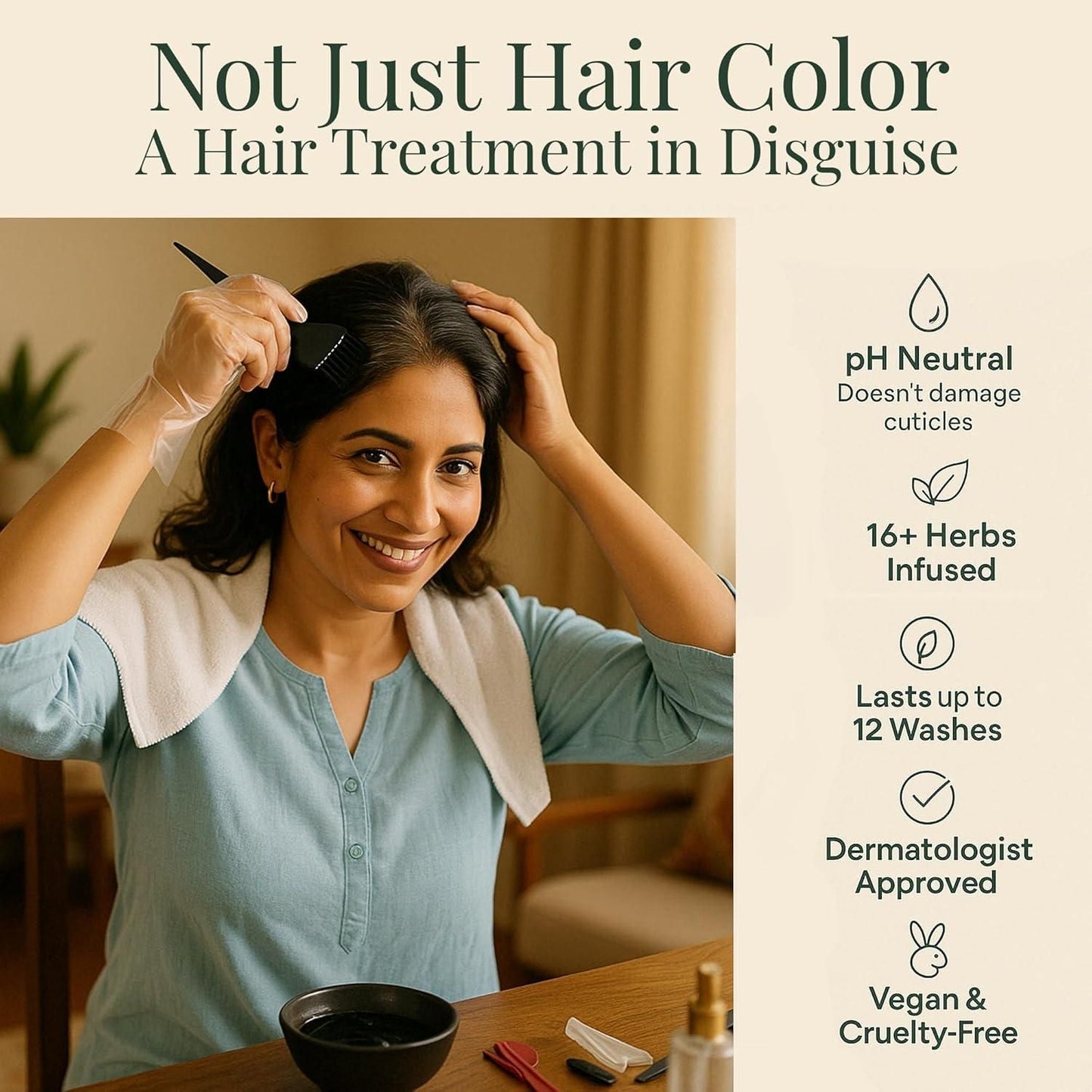 Single Agent Herbal Hair Colorant 100 ml (Pack of 2)